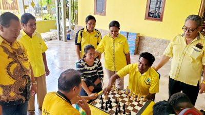 Sambut HUT Ke-58, Golkar Malaka Lakukan Beragam Lomba.