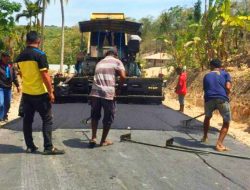 Capaian SBS di Bidang Infrastruktur Pembangunan Jalan. Berikut Paket Pekerjaan dan Volume TA 2016-2019