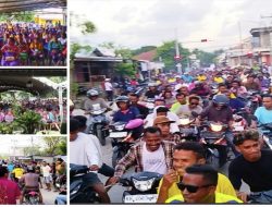 Bersama SBS Masyarakat Sejahtera, Malaka Akan Lebih Maju : Ribuan Massa Pendukung Antar SBS Daftar di Partai Gerindra dan PSI