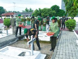 Peringati HUT Korem 161/WS Ke-64, Danrem Pimpin Ziarah Ke TMP Dharma Loka Kota Kupang